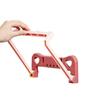 Estante para lavabo de inodoro sin perforaciones, estante de almacenamiento plegable para lavabo, inodoro doméstico, baño, almacenamiento para lavabo colgante de pared