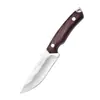 Faca de exterior de fábrica martelo de forjamento multifuncional padrão de martelo faca de carne manual camping portátil pequena faca reta sobrevivência ao ar livre autodefesa