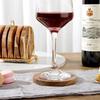 Porta-copos de Madeira de Acácia Japonesa Suporte Redondo para Taça de Vinho Pad Isolante para Xícara de Chá Doméstica Copo de Água Caneca de Café Pad Anti-Escaldamento