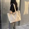 Bolso de Hombro Único para Mujer Bolso Tote de Lona con Múltiples Compartimentos para Mujer Gran Capacidad Puede Caber Portátil de 14 Pulgadas Bolso para Viajes Diarios Bolso de Mano para Estudiante