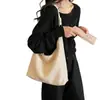Bolso Casual Retro de Gran Capacidad para Mujer 2026 Primavera Nuevo de Moda Elegante Bolso de Hombro Bolso Cruzado de Mano Estilo Cubo