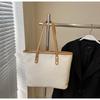 Bolso de Hombro para Mujer Color-Blocking Versátil de Nueva Moda 2025, Bolso Tote para Viajes Diarios, Bolso de Mano Simple y Elegante, Bolso Grande para Debajo del Brazo