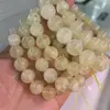 Pulseira de Cristal de Morango Natural Donghai DIY Contas Redondas E-commerce Transfronteiriço Mais Vendido Contas Soltas para Homens e Mulheres Atacado de Fábrica