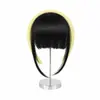 Franja Mini, Franja com Efeito Leve (Air Bangs), Franja Falsa, Franja Realista para Mulheres, Aplique de Cabelo com Franja Fina