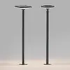 Luces solares para jardín, iluminación exterior, luces de poste alto, proyecto de iluminación de paisajes comunitarios, farolas de 3m, paneles solares impermeables