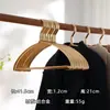 Percha de Aleación de Aluminio Metálico, Perchero para Armario sin Marcas, Anti-Marcas en los Hombros, Tendedero de Acero Inoxidable, Antideslizante