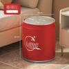 Bote de Basura de Coca-Cola con Prensa para Latas Creativo para Hogar Sala de Estar Grande Cubo de Almacenamiento de Celebridad de Internet con Tapa Cesto de Papel para Baño