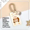 Portatarjetas Antiperdido de Dibujos Animados Lanyard para Insignia de Estudiante Portatarjetas de Campus Portatarjetas de Agua Portatarjetas de Identificación para Hombres y Mujeres Cubierta Protectora Comercio Exterior