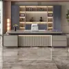 Mesa de Escritório Boss Semi 2,4m Conjunto de Mesa e Cadeira de Escritório Simples Moderna Mesa de Presidente Gerente Mesa Executiva Mesa Grande