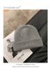 Gorro de lana para otoño e invierno, con gran circunferencia de cabeza, ideal para combinar con todo, informal, para el frío, cálido, para amantes de la protección auditiva, de punto.