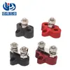 Kit de Bloco de Terminais de Carga Pesada com Terminal de Fio e Tubo Termoencolhível para Fiação Modificada de Motorhome Iate M8 Posto Único Posto Duplo
