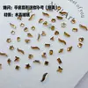 Pedras de Strass Irregulares de Fundo Plano para Nail Art Cores Misturadas Corações Estrelas Gotas d'Água Strass Celebridade da Internet Decorações de Nail Art DIY Adesivos de Strass