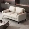 Luxo leve nórdico sala de estar de apartamento pequeno quarto casa de aluguel loja de roupas sofá de dois lugares três lugares simples moderno