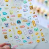 Tiesuka Kawaii Colorido Monstro Adesivos para Nail Art Kx310 Infantil Dopamina Animais Fofos Série de Colaboração Kx