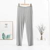 Roupas de resguardo plus size para gestantes calças de suporte para a barriga de grávidas modal pit confortável para casa calças de pijama peça única parto