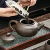Tetera Nueva de Alto Nivel de Arcilla Púrpura Genuina Yixing de Gran Capacidad 480ml Extra Grande Auténtica Tetera de la Fortuna B12