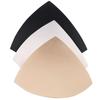 Ropa interior de esponja fina sin costuras y transpirable, con forma triangular, directa de fábrica, con almohadilla para el pecho, para traje de baño, ropa de yoga, sujetador con inserto de copa