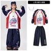 Ropa de Calle de Baile Urbana de Moda para Niños Atuendo de Hip-Hop para Actuación Estilo Urbano Fresco para Niños Atuendo Fresco para Actuación Batería