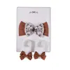 Set de Diadema Ancha para Bebé con Lazo y Calcetines Transfronterizo Europeo y Americano, Accesorios Suaves Elásticos para la Cabeza para Bebés y Niños Pequeños