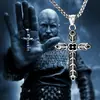 Chiba Taiyin Vikingo Escandinavo Retro Cruz del Sol Colgante Personalizado para Hombre Joyería Personalizada Europea y Americana Colgante