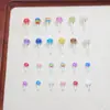 Lollipop de Celebridad de Internet Colorido Dibujos Animados 3D Accesorios para Uñas Lindos Estéreo Resina Accesorios para Uñas Diamante Artificial Pequeños Accesorios