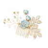 Nova Coreana Cocar De Noiva Mori Estilo Flor Artesanal Pente De Pérola Doce Pente De Cabelo Bonito Estilo Retrato Acessórios De Cabelo