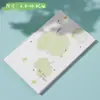 Notas Adhesivas Largas 6.8*10.8CM Estilo Ins Alta Estética Material para Diario DIY Papel para Mensajes Despegable No Adhesivo