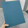 Fichário de argolas capa dura em couro A4 em estoque livro de armazenamento de tecido com 3 furos amostras de cores amostras de tecido em branco