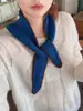 Bufanda Triángulo de Mezcla de Lana Transfronteriza Elegante que Reduce la Edad Chal Tejido para Mujer Otoño e Invierno Estilo Coreano Accesorio Versátil Envoltura para Hombro