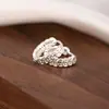 Pendientes de Moneda de Plata de Ley S925 de Shaw para Mujer, Moda Minimalista de Nicho con un Toque de Lujo, Nuevos Pendientes de Abundancia de Dinero Estilo Chino