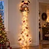 Luminária de Parede Trilha Mágica de Natal Luminária de Parede de Madeira Trilha Mágica de Natal F