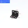 Código de Ángulo de Hierro Conector de Muebles Laminados Código de Ángulo Engrosado Ensanchado Soporte de Ángulo Recto en Forma de L Soporte Triangular de 90 Grados
