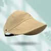 Nuevo Sombrero de Sol de Ala Ancha de Verano, Visera Protectora Solar con Logo Personalizado, Sombrero Transpirable de Secado Rápido para Exteriores que Puede Sostener una Mascarilla