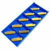Inserts para Ferramenta de Ranhura Dourada Mgmn300, Vendidos em Caixas Vermelhas ou Azuis