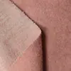 Tejido de lana de punto rosa y de color claro personalizado para ropa exterior de otoño e invierno, ropa de lana para manualidades y tela para juguetes de peluche