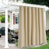 Comércio exterior transfronteiriço Amazon cortina impermeável ao ar livre pára-sol isolamento de pára-brisa Shaoxing tecido de cortina acabado atacado