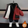 Parka Gruesa con Forro de Polar para Niños Chaqueta de Invierno 2025 Nuevo Estilo Coreano Abrigo de Algodón para Niños Chaqueta de Invierno para Bebé