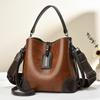 [Bolso de mujer Shichen] Bolso de mano atmosférico de moda 2025, bolso de hombro para mujer de mediana edad con bufanda de seda a juego.