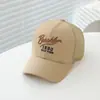 Sombreros de Verano 2026 Gorra de Béisbol Infantil 1883 Letra Malla Sombrero para el Sol Sombrero de Protección Solar para Exteriores Exportación