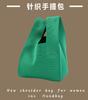Nova Bolsa de Tricô Feminina 2025, Bolsa Portátil para Lanches, Bolsa Tote para Trabalhador de Escritório, Bolsa para Marmita, Para Bebê de Um Ano
