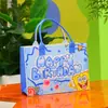 Nueva Bolsa Tote de Fieltro de Dibujos Animados Regalo de Cumpleaños de Alto Valor Bolsa de Regalo de Fieltro Evento Festivo Favor de Fiesta de Fieltro