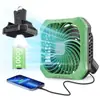 Ventilador de Mano Grande Recargable Pequeño para Oficina Escritorio Plegable Portátil Estilo Camping al Aire Libre Ventilador de Viento Grande