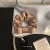 Elegante y Sencillo Lazo de Satín para el Cabello para Mujer, Versátil y Exquisito con un Toque de Lujo, Coletero para Coleta Accesorio para el Cabello