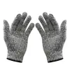 Guantes HPPE de Alto Elástico Nivel 5 Resistentes al Corte para Captura de Cangrejos, Matanza, Anti-Corte, Protección Industrial Resistente al Desgaste, Guantes de Protección Laboral Anti-Corte, Antideslizantes