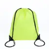 Bolsa com cordão em estoque para homens e mulheres, mochila esportiva, bolsa de basquete, mochila de cordão de viagem leve de grande capacidade, bolsa esportiva
