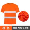 Camiseta Reflexiva com Gola, Secagem Rápida, Entrega Direta da Fábrica, Roupa de Trabalho, Canteiro de Obras, Vestuário de Construção, Roupas de Trabalho, Segurança no Tráfego Noturno