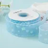 Caja de Regalo con Lazo Hecho a Mano de Tul Nieve con Lentejuelas Pequeñas Frescas para Souvenir de Boda Accesorios de Ropa Cinta