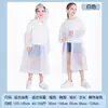 Impermeable para Niños Kidsren Material Eva No Desechable Ligero para Exteriores Largo de Cuerpo Completo Impermeable Poncho Portátil para Niños Kidsren
