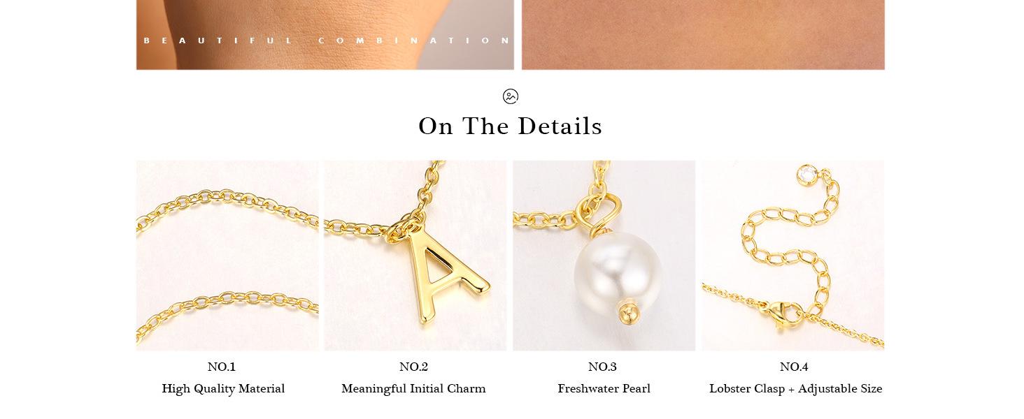 gold necklaces for women initial necklaces for women pearl necklace for women