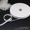 Cinta de Seda Blanca Decolorada de 0.3-5cm, Cinta de Poliéster Encriptada, Cinta de Satén Blanca de Doble Cara, Empaque de Regalo, Accesorios para Ropa, Poliéster